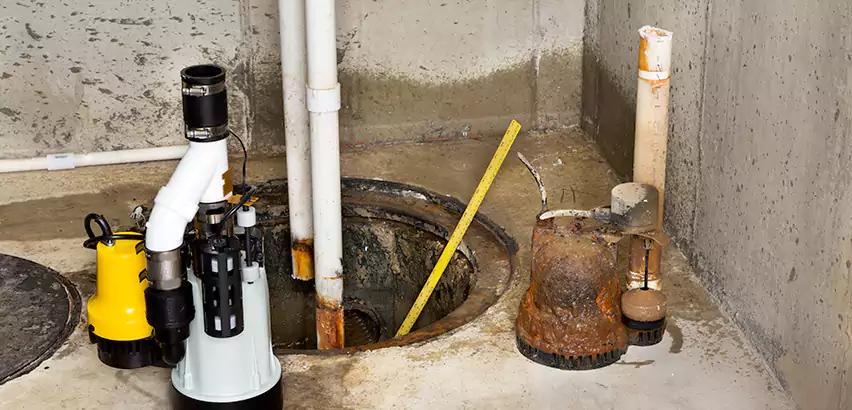 Installing Sump Pump in Finished Basement in South Plainfield, NJ